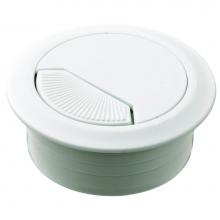 Hafele 429.99.735 - Cable Grommet 2-Pc Pl Wh 50Mm