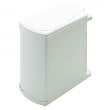 Hafele 502.62.710 - Uno Trash Can Hinged St.Wh.18L