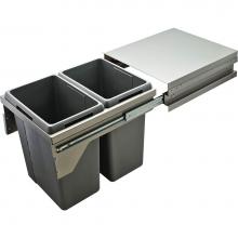 Hafele 502.74.852 - Trash Can Us Cargo 21 Sde Mt Cham 2X42L
