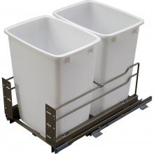 Hafele 502.56.810 - Trash Can Dbl Btm Mt 36Qt 14X22 3/8X10