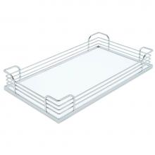 Hafele 545.60.278 - Tray Arena Chr/Wh 18 1/2X11 5/8X3 1/2