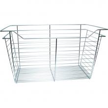 Hafele 547.41.258 - Clos Bskt Chr 16Dx29Wx17H W/Zip 16''Sld