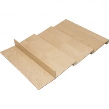 Hafele 556.87.971 - Fineline Stepped Spice Holder 18'' Birch