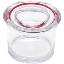 Hafele 556.92.321 - Fineline Cont Set Gl  W/Gl Lids (6 Pcs)