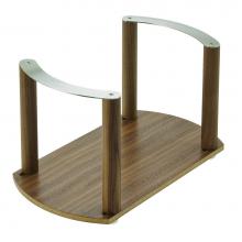 Hafele 557.47.780 - Fineline Plate Hldr Waln 340X180X180Mm