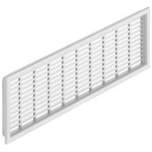 Hafele 571.55.343 - Ventilation Grill Pl.Wh.227X68Mm