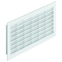 Hafele 571.64.726 - Ventilation Grill Pl.Wh.254X108Mm
