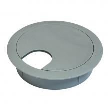 Hafele 631.26.511 - Cable Grommet 2-Pc Pl Gray 2 1/2