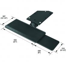 Hafele 632.68.311 - Keyboard Combo 6733M1601A St Blk 425Mm