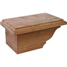 Hafele 634.29.006 - Cabinet Foot L Trad Chy 8 1/2X4 7/8X3