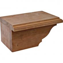 Hafele 634.29.008 - Cabinet Foot L Trad Chy 7 3/4X4 7/8X3