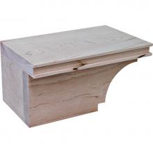 Hafele 634.29.023 - Cabinet Foot L Trans Mapl 7 3/4X4 7/8X3