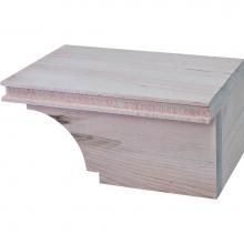 Hafele 634.29.024 - Cabinet Foot R Trans Mapl 7 3/4X4 7/8X3