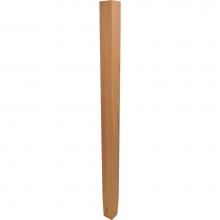 Hafele 635.50.488 - Leg 2-Sided Taper R.Oak 34 1/2''L