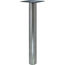 Hafele 635.70.000 - Table Leg 3''/75Mm Rndx28 3/16''Tal Sta St