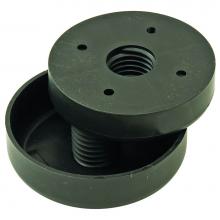 Hafele 635.83.308 - Glide Adj Pl Black 80X23Mm