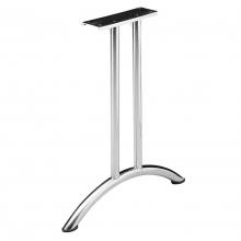 Hafele 635.52.270 - Table Side Base St Chr Pol 700Mm