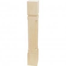 Hafele 635.74.160 - Wd Post Regency Mpl Sq 40 1/2X5 1/2