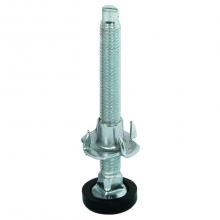 Hafele 637.05.300 - Base Leveler W/Blk Cap St Zip M8X45Mm