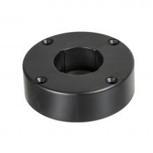 Hafele 637.76.344 - Axilo Mtg Plate Round Screw Mnt Pl Black