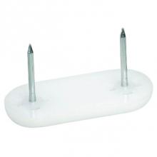 Hafele 650.05.716 - Furniture Glide Pl Wh 44 X 16Mm