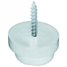 Hafele 650.19.728 - Furniture Glide Pl Wht/Nat 28Mm