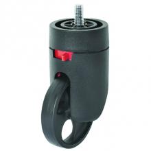 Hafele 661.29.301 - Caster Swv/Lock Prcd Whl Pl Bl/Bl 80Mm