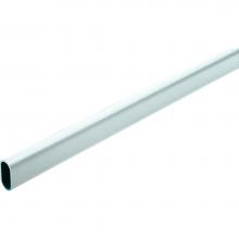 Hafele 801.13.391 - Oval Tube Al/Matt Alu 30X15X1.3 X 2438Mm