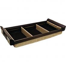 Hafele 807.77.411 - Engage Divided Drwr 18''Orb Frm Beach Fab