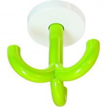 Hafele 842.65.674 - Ceiling Mtd Hook Pa White/Apple Green