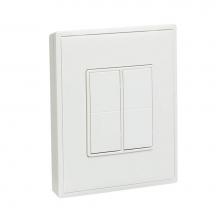 Hafele 850.00.026 - Wall Switch Ble Double Rocker White Usa
