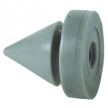 Hafele 937.92.005 - Door Silencer F/Metal Frame Rubber Gr