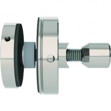 Hafele 941.07.443 - Gl Mnt Adj F/Gl Doors 45Mm Dia Ss Matt