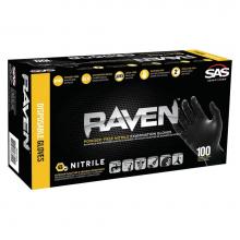 Hafele 007.64.047 - Raven Gloves Nitrile Black 6 Mil X-L