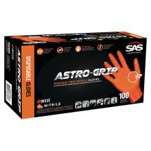 Hafele 007.64.050 - Astro-Grip Gloves Nitrile Orng 7 Mil Lg