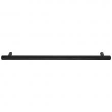 Hafele 110.52.481 - Bar Pull Ss Alumatt Black M5 Ctc 256Mm