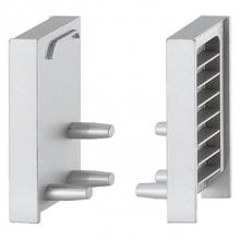 Hafele 126.39.998 - End Cap Plated Silver Left Hand