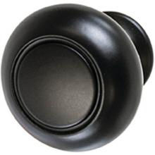 Hafele 133.50.206 - Knob Allison Zn Blk Matt 8-32 32mm