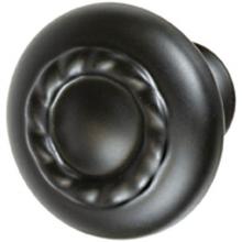 Hafele 133.50.316 - Knob Insp Zn Blk Matt 8-32 32mm