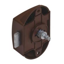 Hafele 211.63.102 - Push Lock Rh/Lh W/O Latch Pl Brown 25Mm