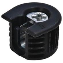 Hafele 263.98.025 - Cam Non-Outrigger Ridged Pl Blk 19Mm