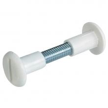 Hafele 267.25.702 - Conn Scr Pl Wh M6 34-40Mm W/ Ridge