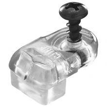 Hafele 291.03.430 - Glass Retainer Clip Pl Clr 1/4