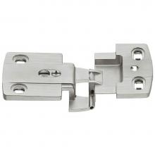 Hafele 344.75.730 - Aximat Flat Panel Hinge 1/2''O/L Zn Ss