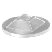 Hafele 356.25.455 - Door Bumpr Pl Clr Dia 12.7 H equal 3.8Mm (200)
