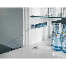 Hafele 365.47.903 - Flap Stay B 100N W/ Cable Alu Polished