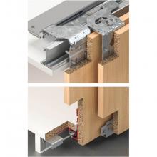 Hafele 402.35.008 - Slido Basic Fitting Set 70Kg Dr Thk 19Mm