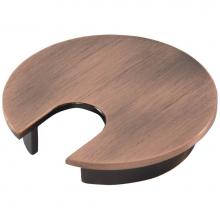 Hafele 429.94.151 - Cable Grommet Zn Ant Copper 63Mm 21X29