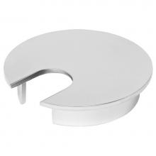 Hafele 429.94.421 - Cable Grommet Zn Ni Matt 40Mm 20 X 25