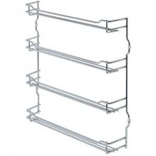 Hafele 543.19.260 - Spice Rack St.Chr. 244X66X395Mm